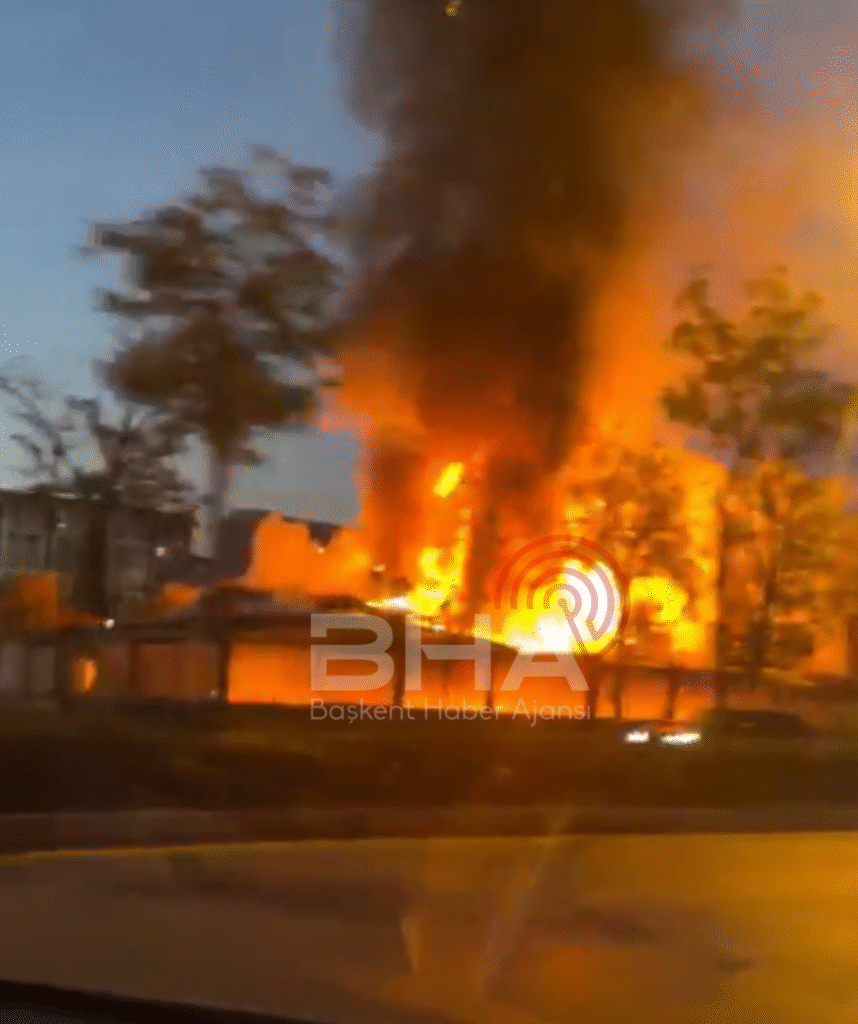 Ankara’da boş dükkanda yangın paniği 1 photo output 2